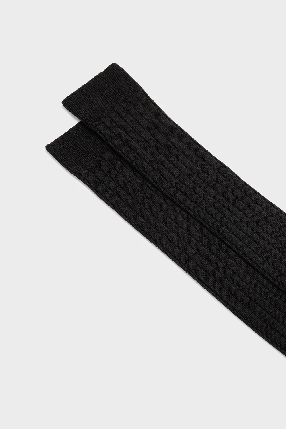 Bresciani Essentials Silvia knæstrømper sort uld