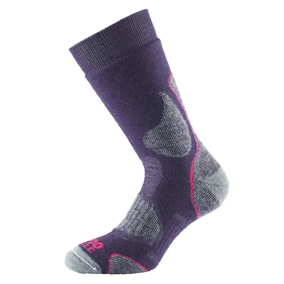 1000 Mile 2230 dame vandresokker merino lilla