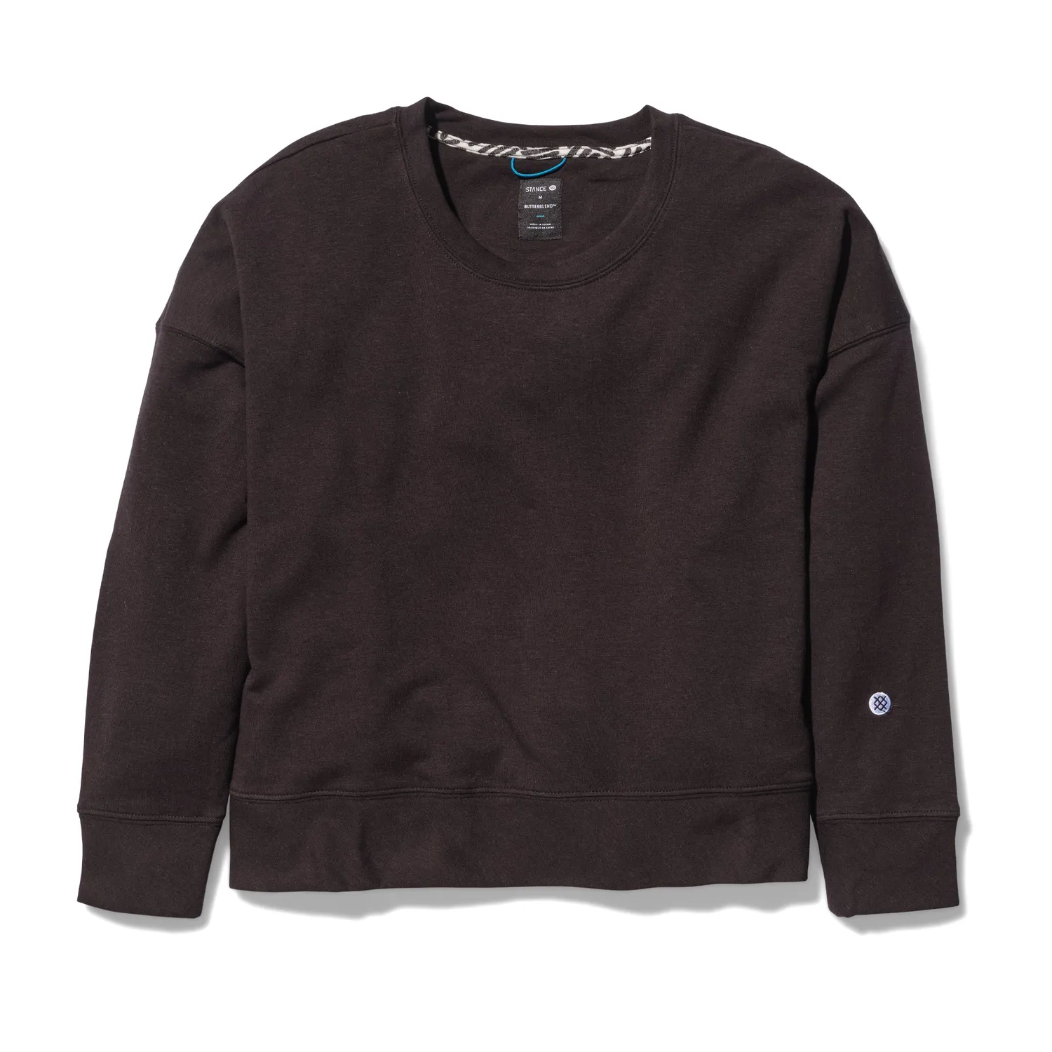 Stance Shelter Crew sweatshirt sort boxy fit