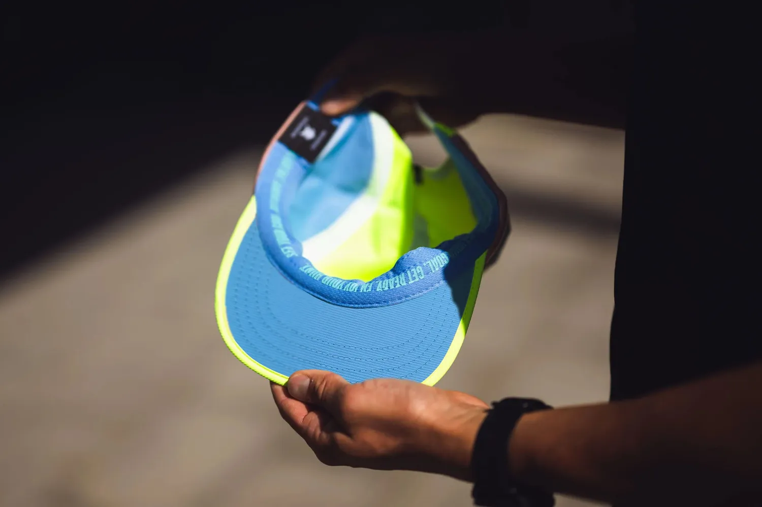Incylence Trail Running Cap løbekasket electric thunder