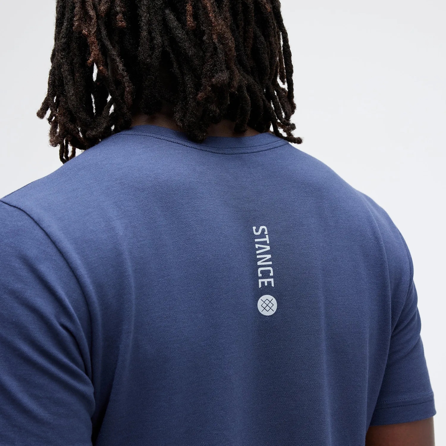 Stance Fragment T-shirt mørkenavy åndbar