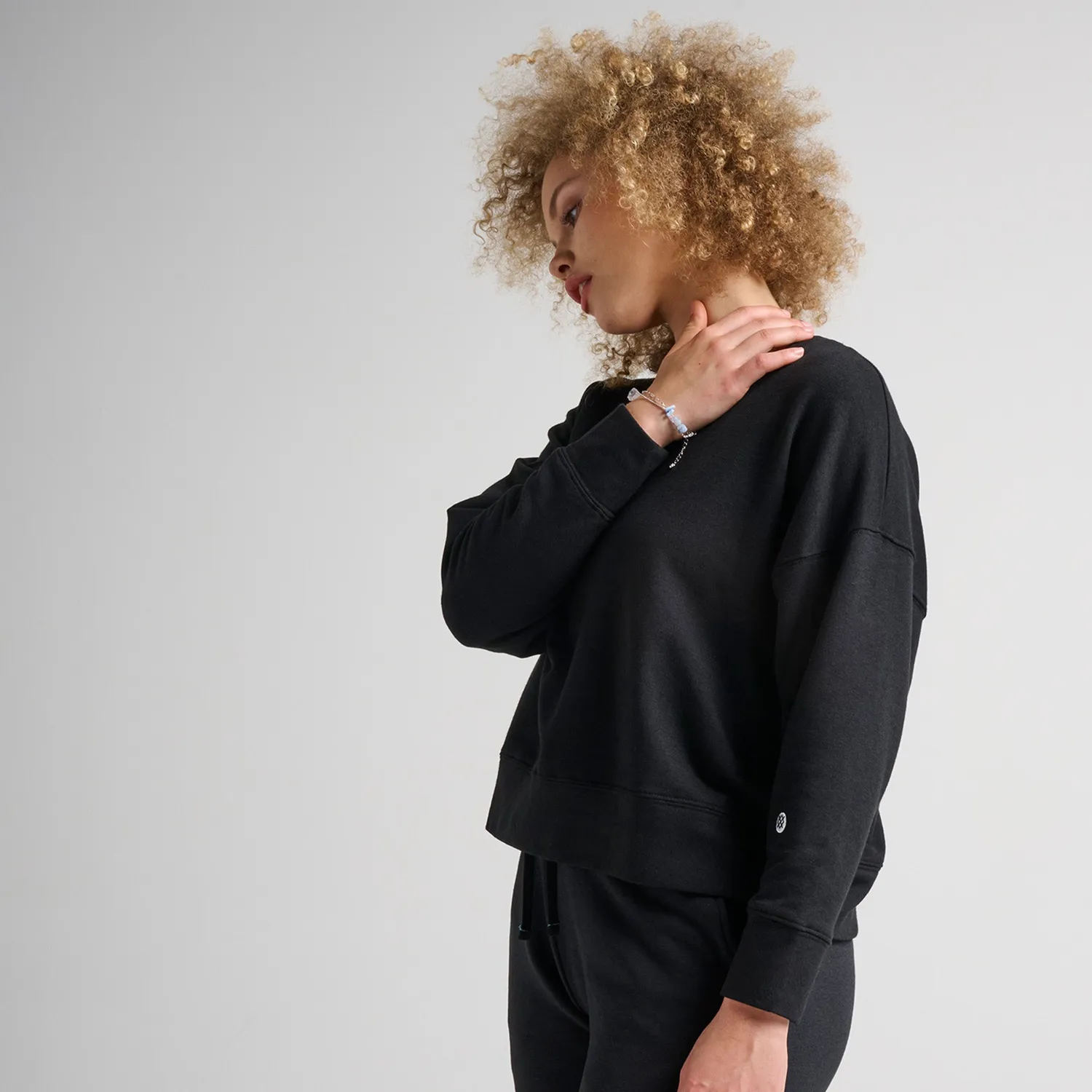 Stance Shelter Crew sweatshirt sort boxy fit