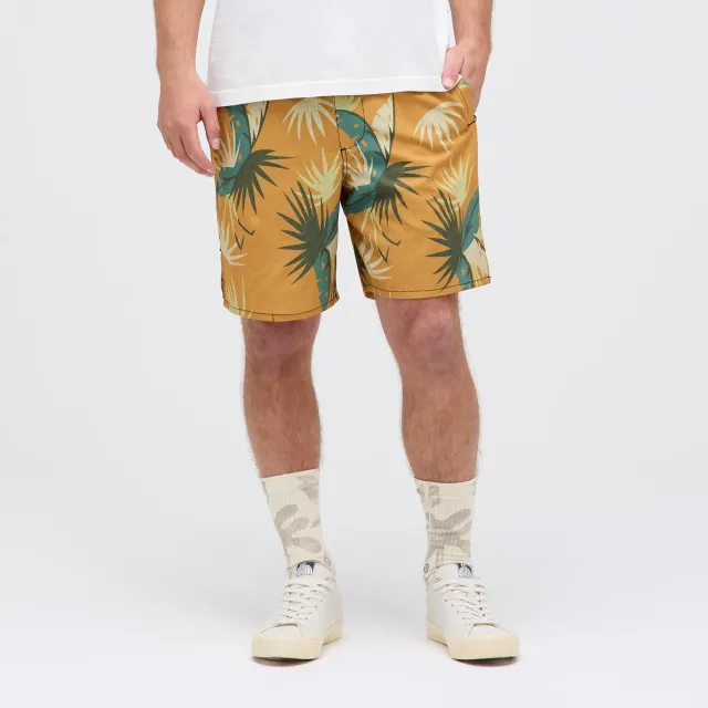 Stance Complex Hybrid 7" shorts Gold Fade strækbare