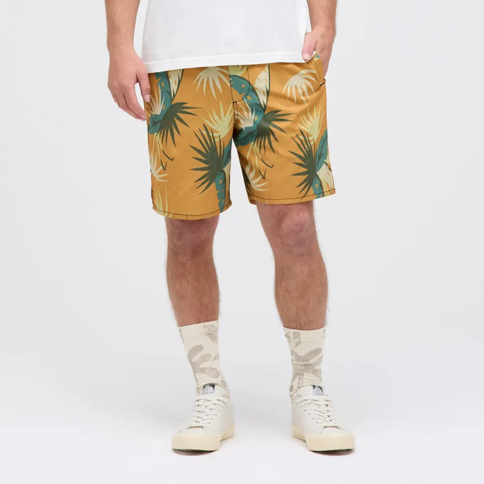 Stance Complex Hybrid 7" shorts Gold Fade strækbare