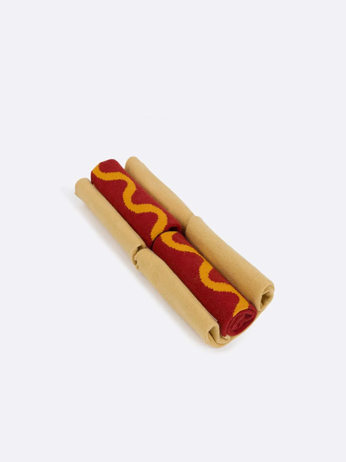 Eat My Socks Hot Dog strømper bomuld 3D