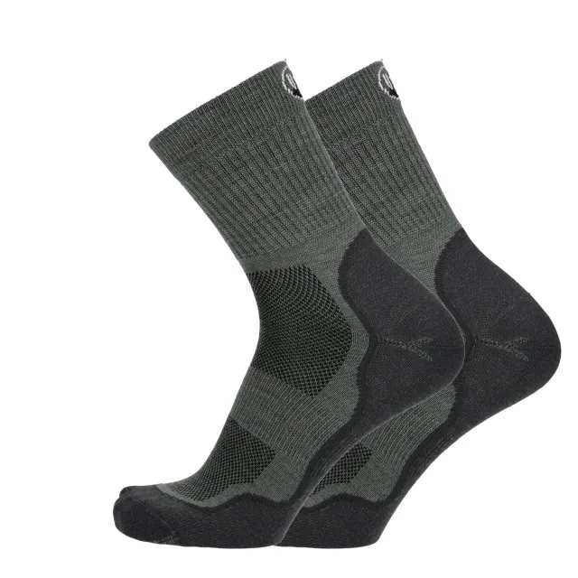 Uphillsport Frost Trail Running L3 løbesokker grøn merino