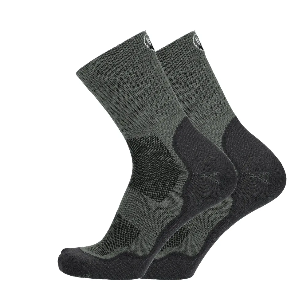 Uphillsport Frost Trail Running L3 løbesokker grøn merino