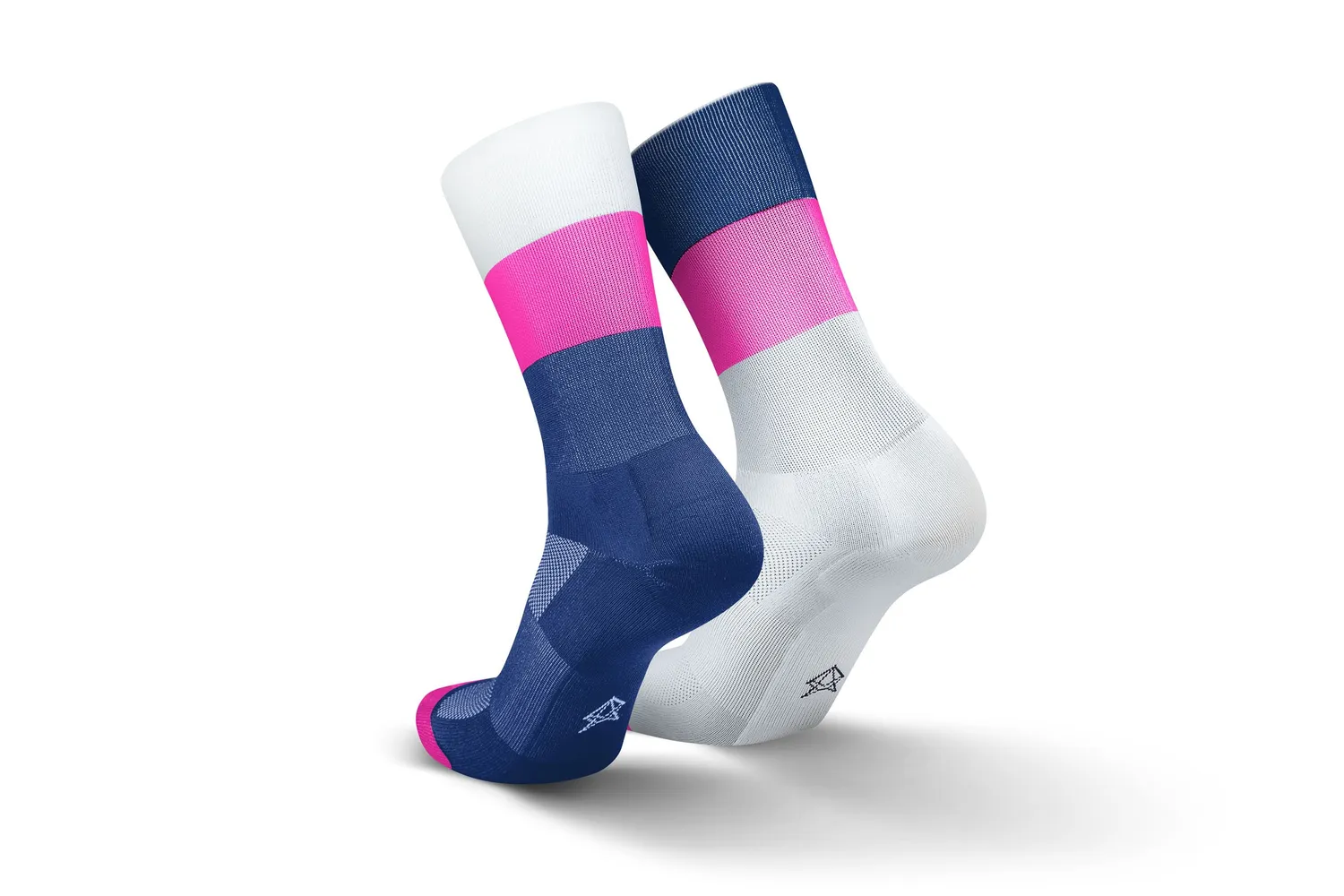 Incylence Ultralight Mirrored løbestrømper pink 39-42 ultralet