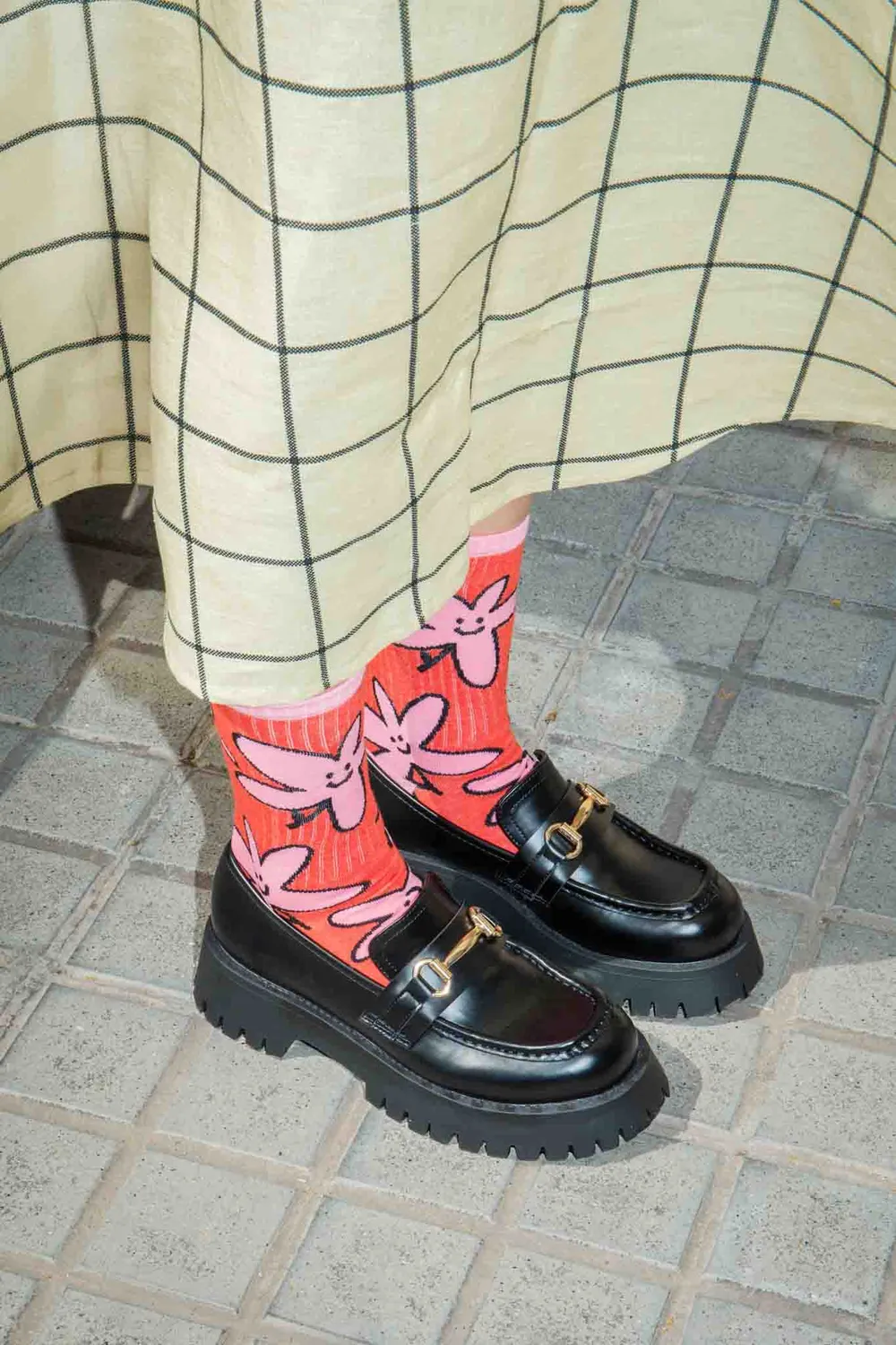 Eat My Socks Daisy strømper marguerit 1 par bomuld