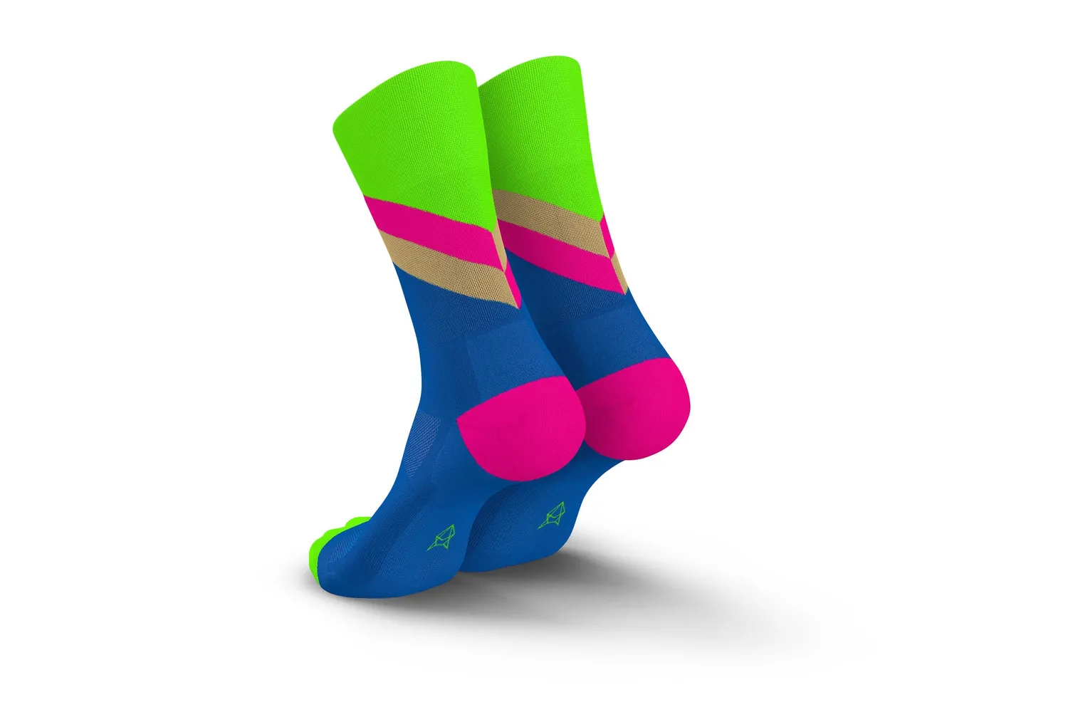 Incylence Ultralight Apex Blue Green løbestrømper lette