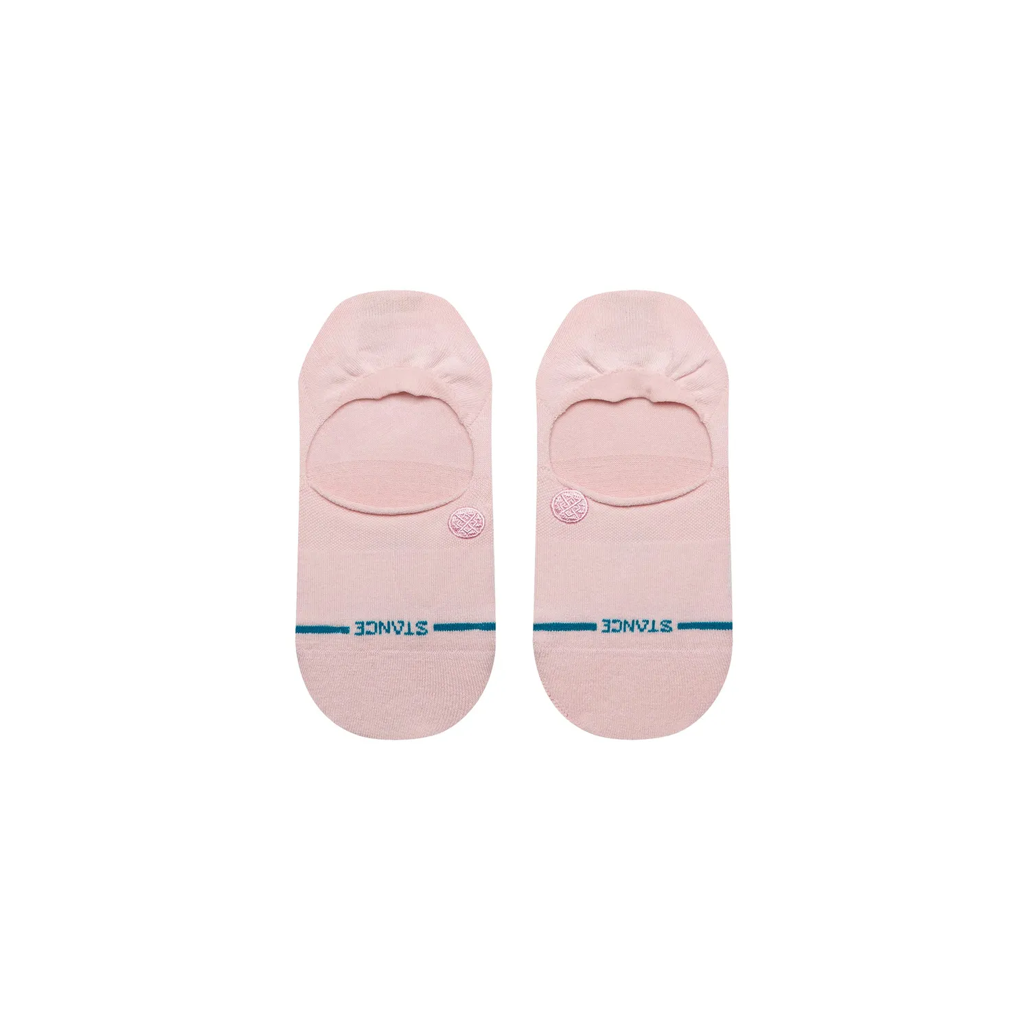 Stance Icon No Show damestrømper pink let polstring