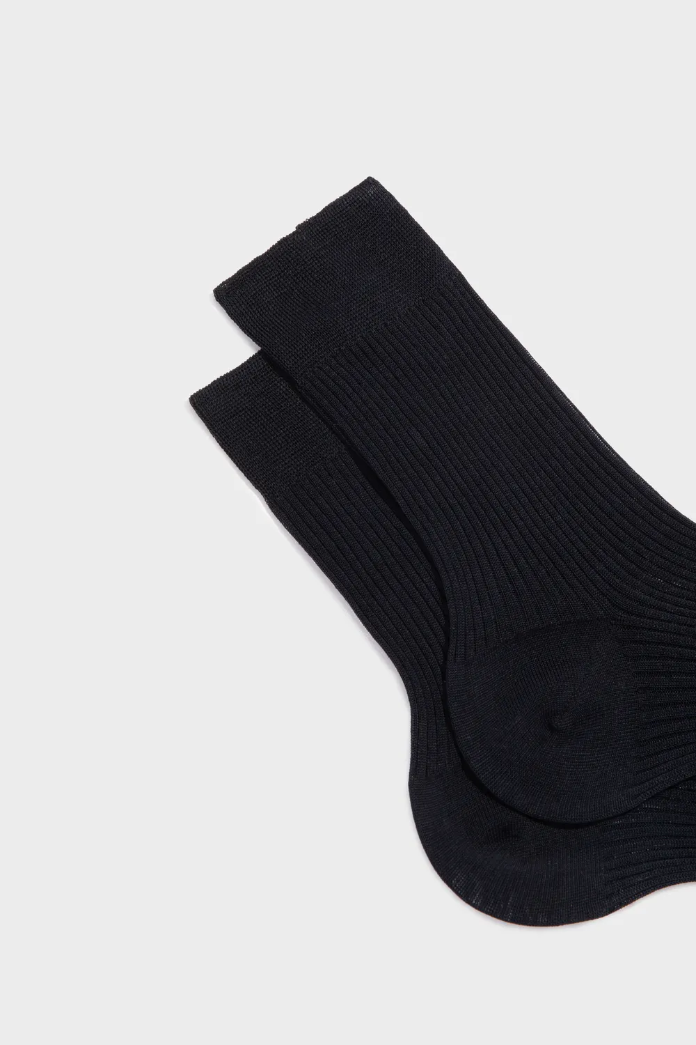 Bresciani Essentials Gaia strømper navy bomuld