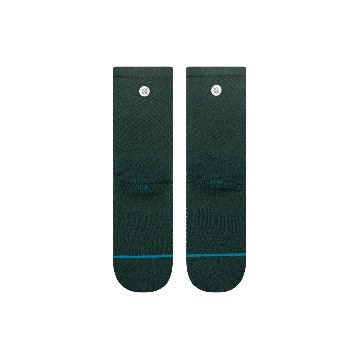 Stance Run Light Crew løbestrømper pine – let