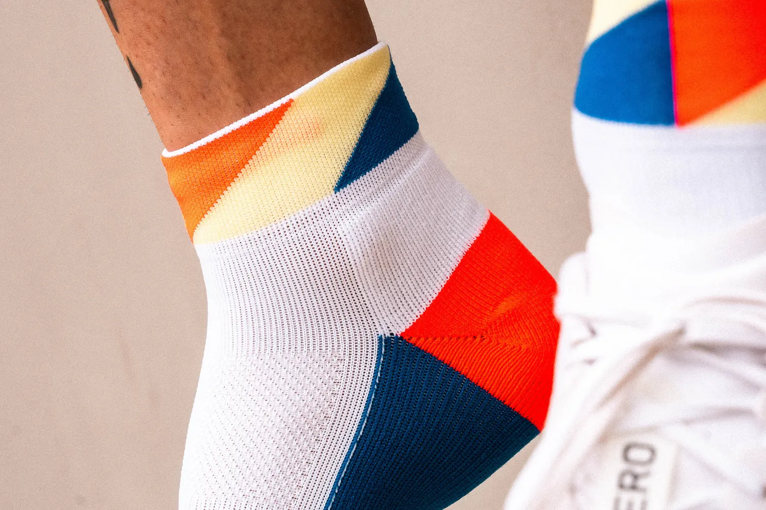 Incylence Running Polygons Short løbesokker blue inferno