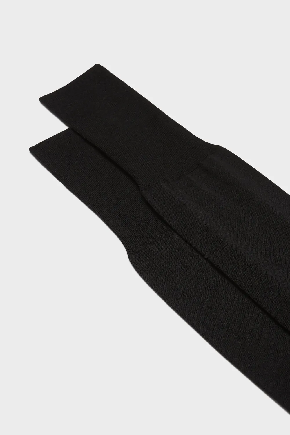 Bresciani Essentials Marco herre strømper sort uld 1 par