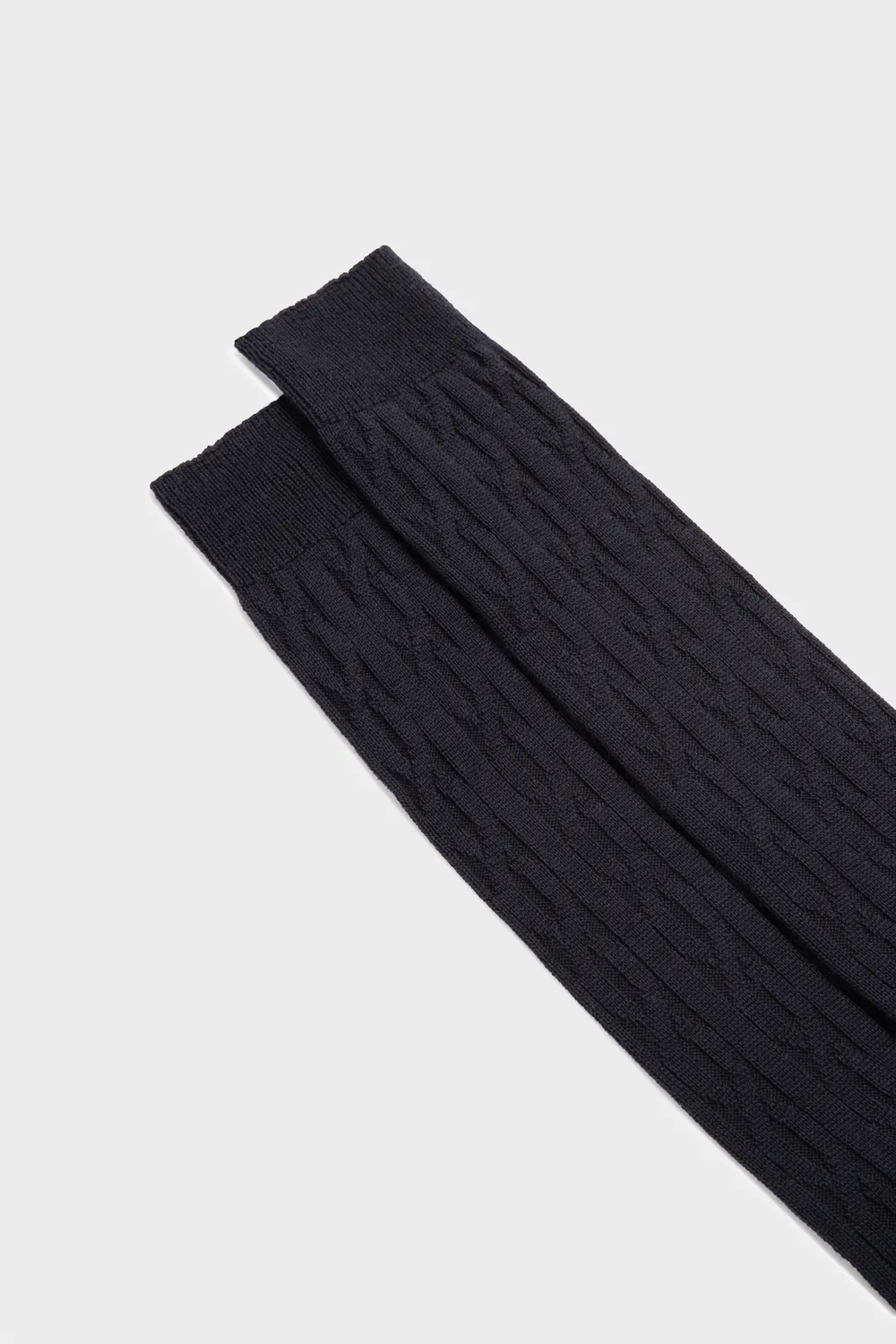 Bresciani Essentials Biagio strømper blå uld