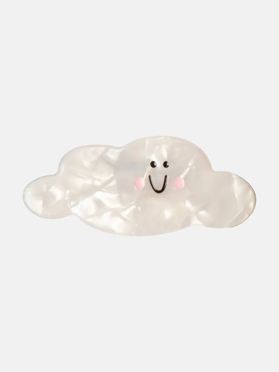Eat My Socks Cloud hårspænde hvid sky