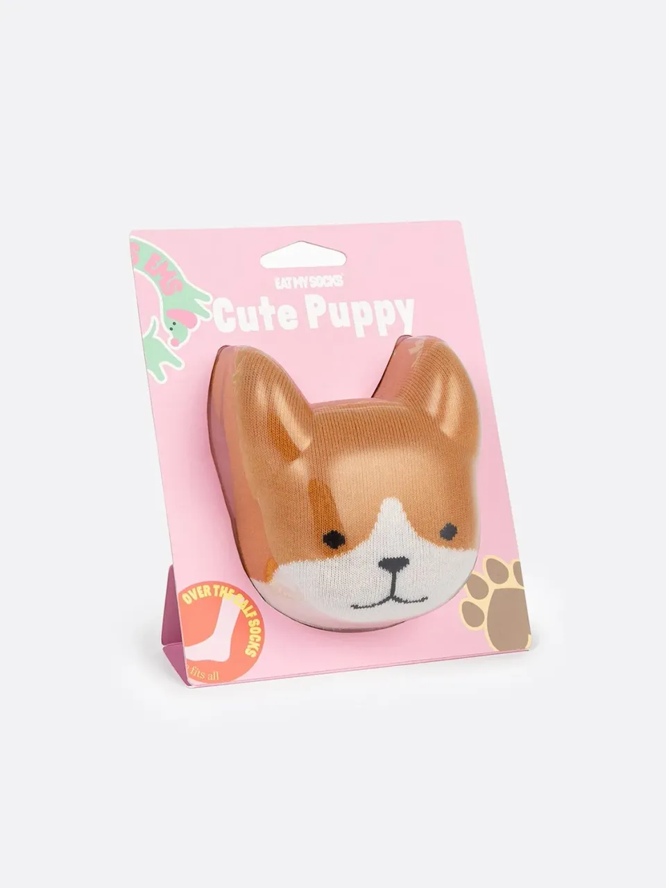Eat My Socks Cute Puppy sokker bomuld hunde