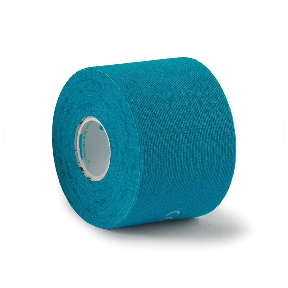 1000 Mile kinesiologitape sort 5 m elastisk