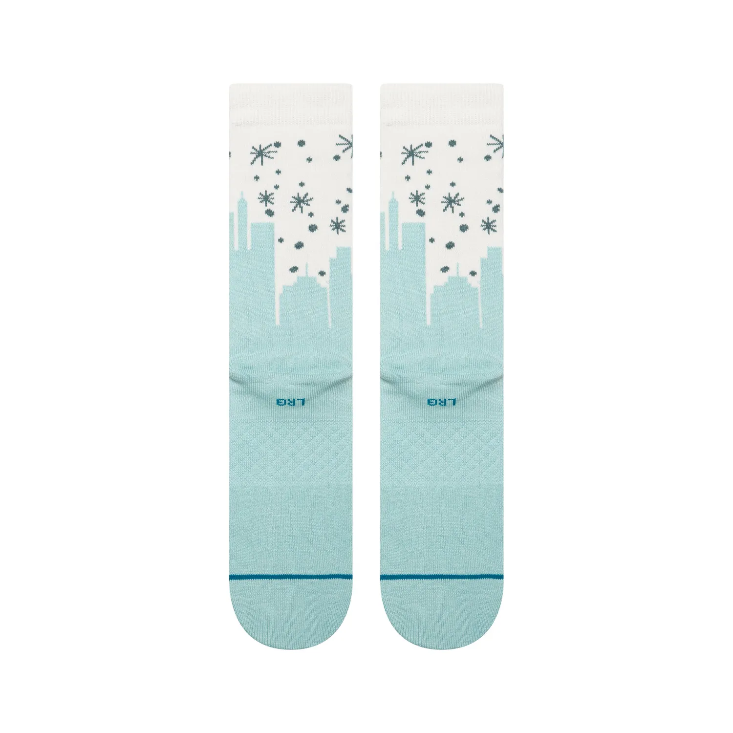 Stance Big City Elf crewsokker Ice Blue bomuldsblanding