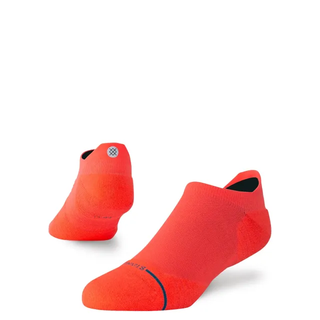 Stance Run Light Tab løbestrømper neon pink lette