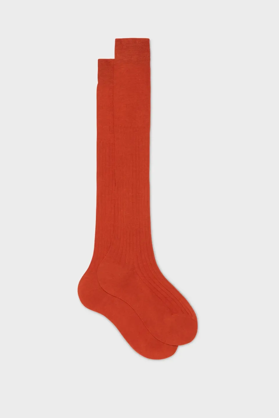 Bresciani Essentials Cesare herresokker mørkeorange 1 par bomuld