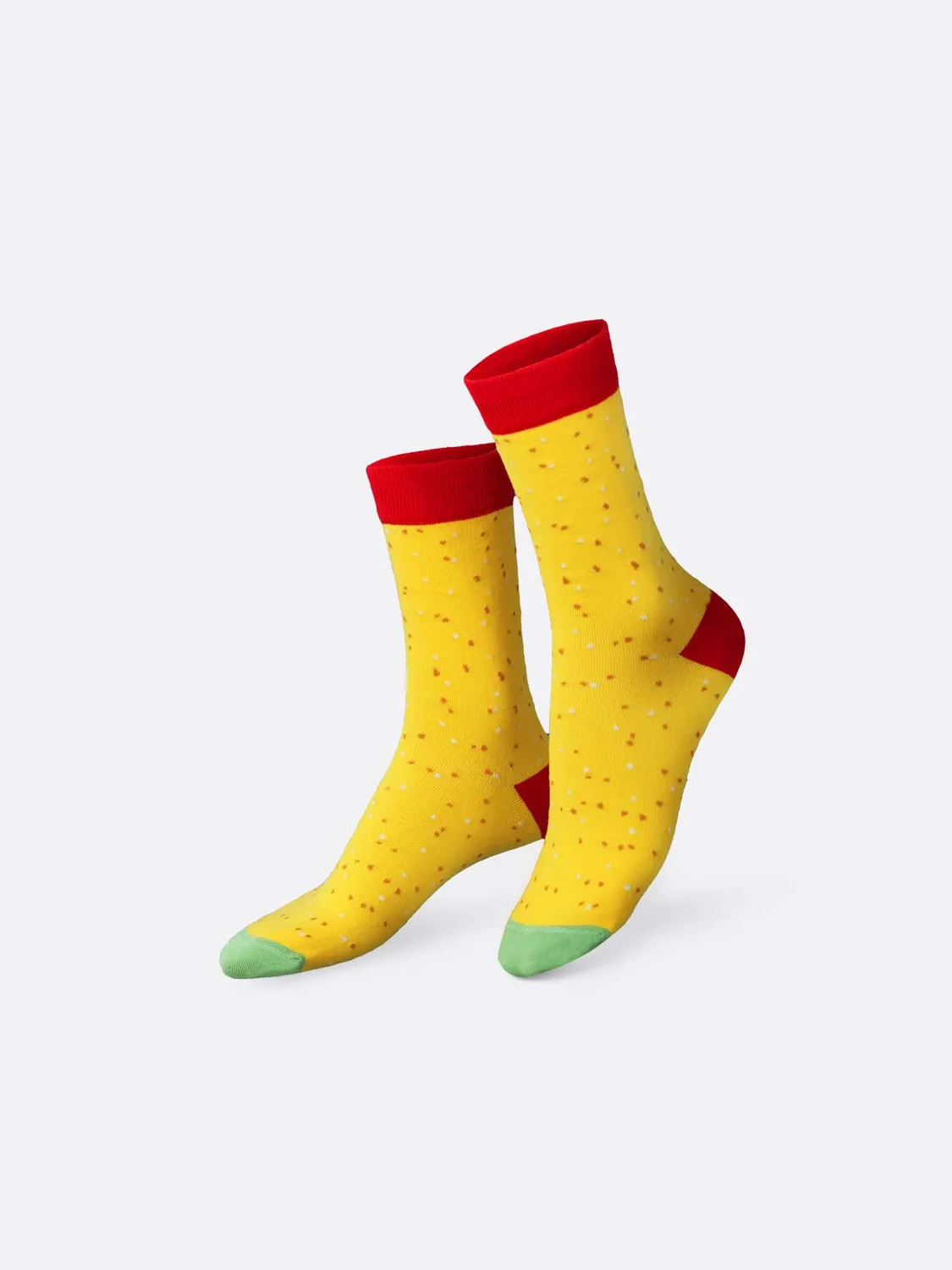 Eat My Socks Tasty Nachos sokker 2 par guacamole
