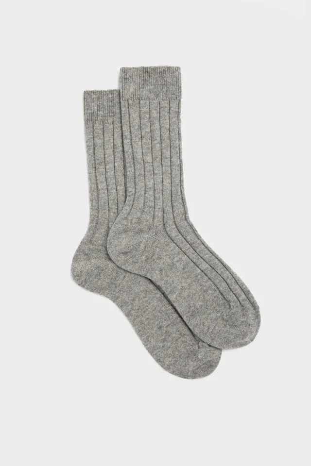 Bresciani Essentials Genny strømper pearl cashmere