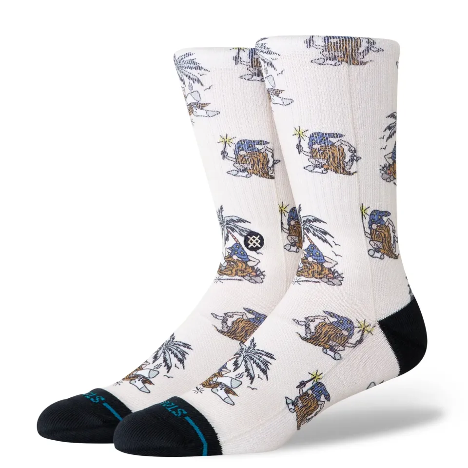 Stance Castaway Crew strømper canvas medium