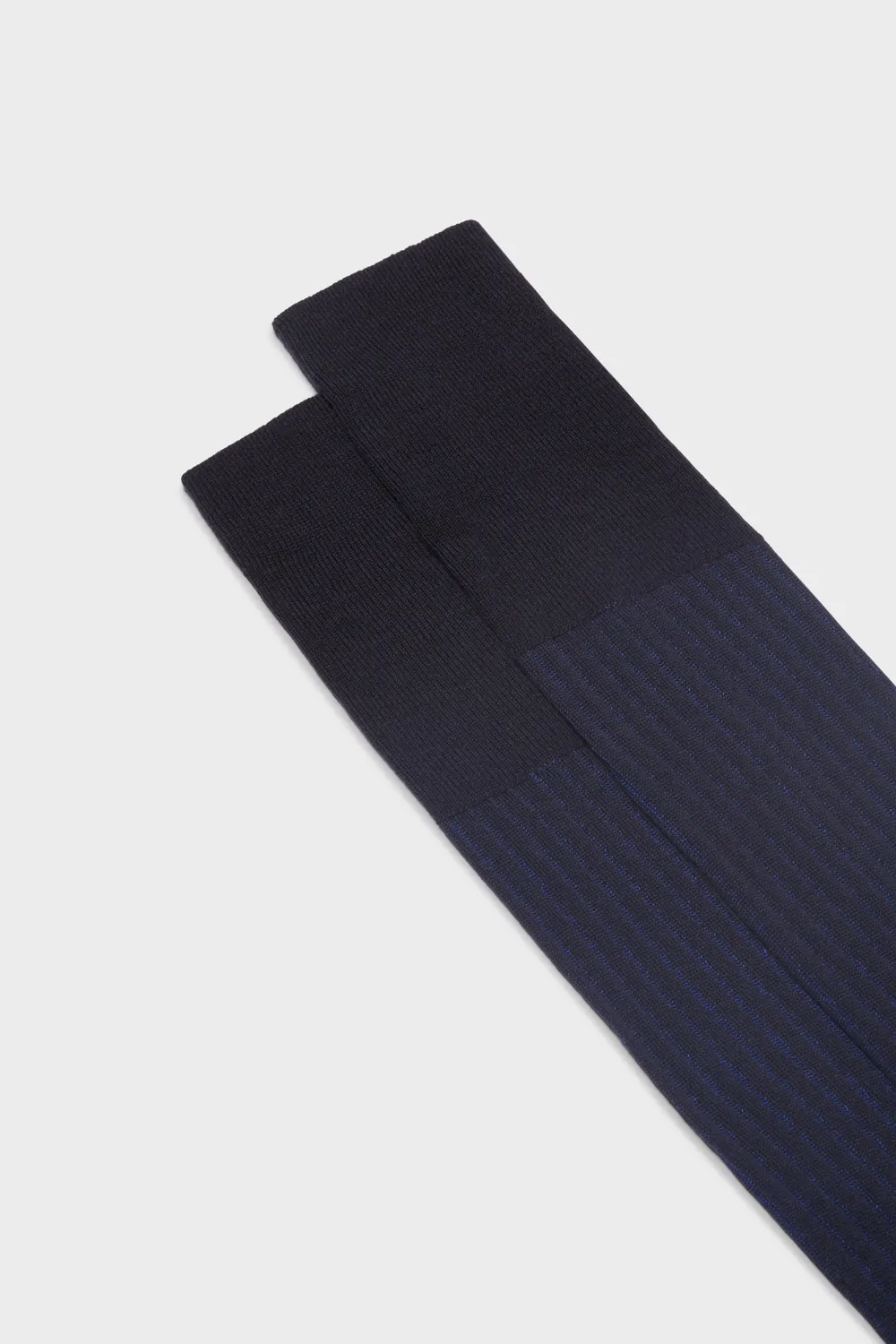Bresciani Pietro strømper navy uld bomuld