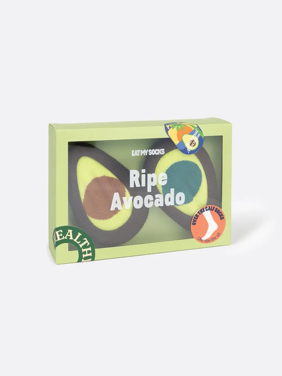 Eat My Socks Ripe Avocado sokker avocado motiv