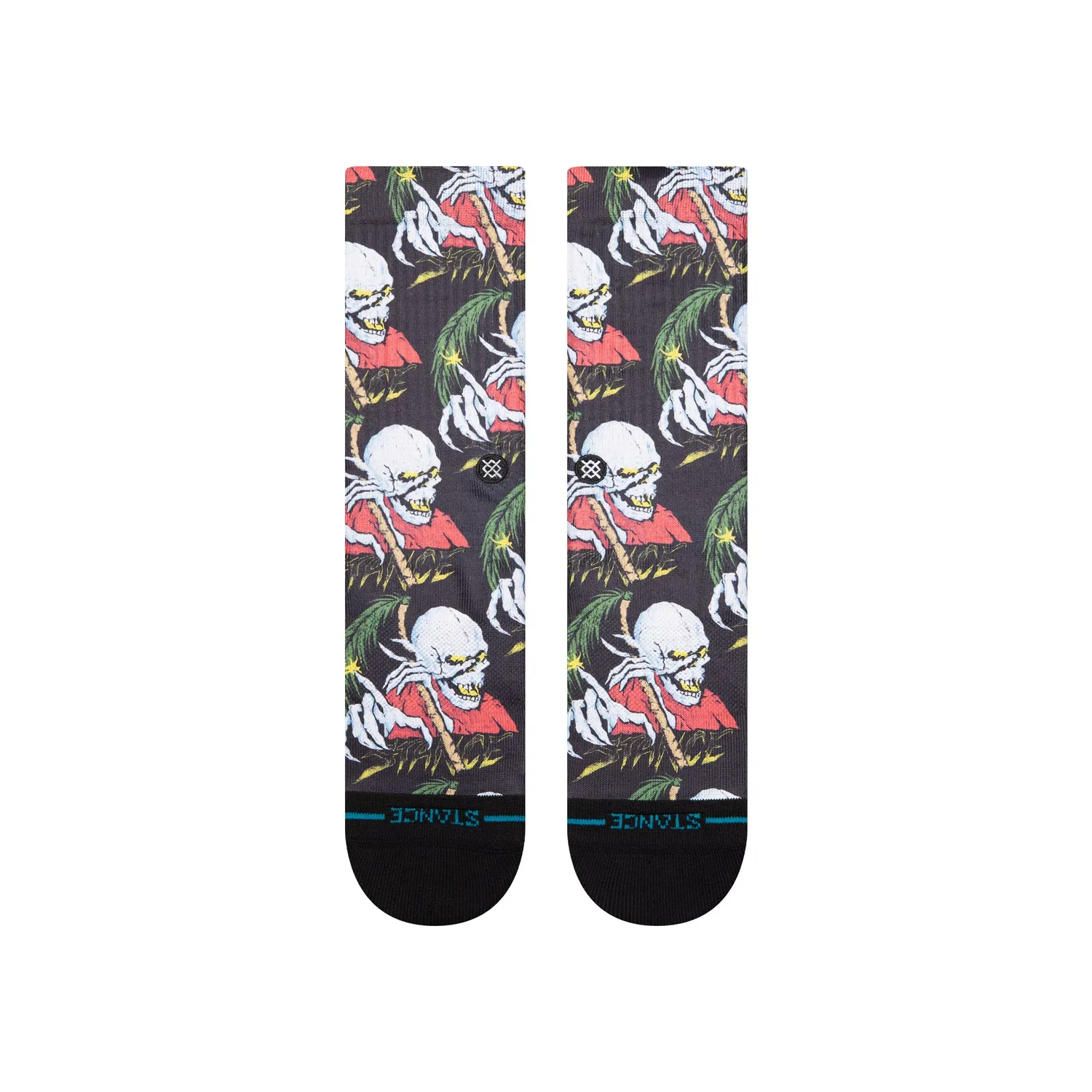 Stance Palm Slayer crew sokker sort bomuld
