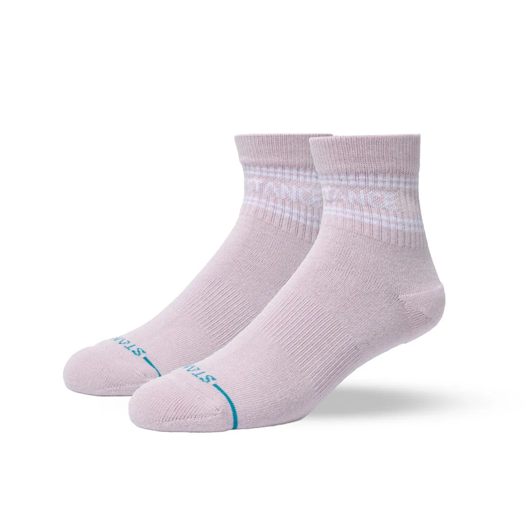 Stance Vital quarter strømper lilla 3-pak bomuld
