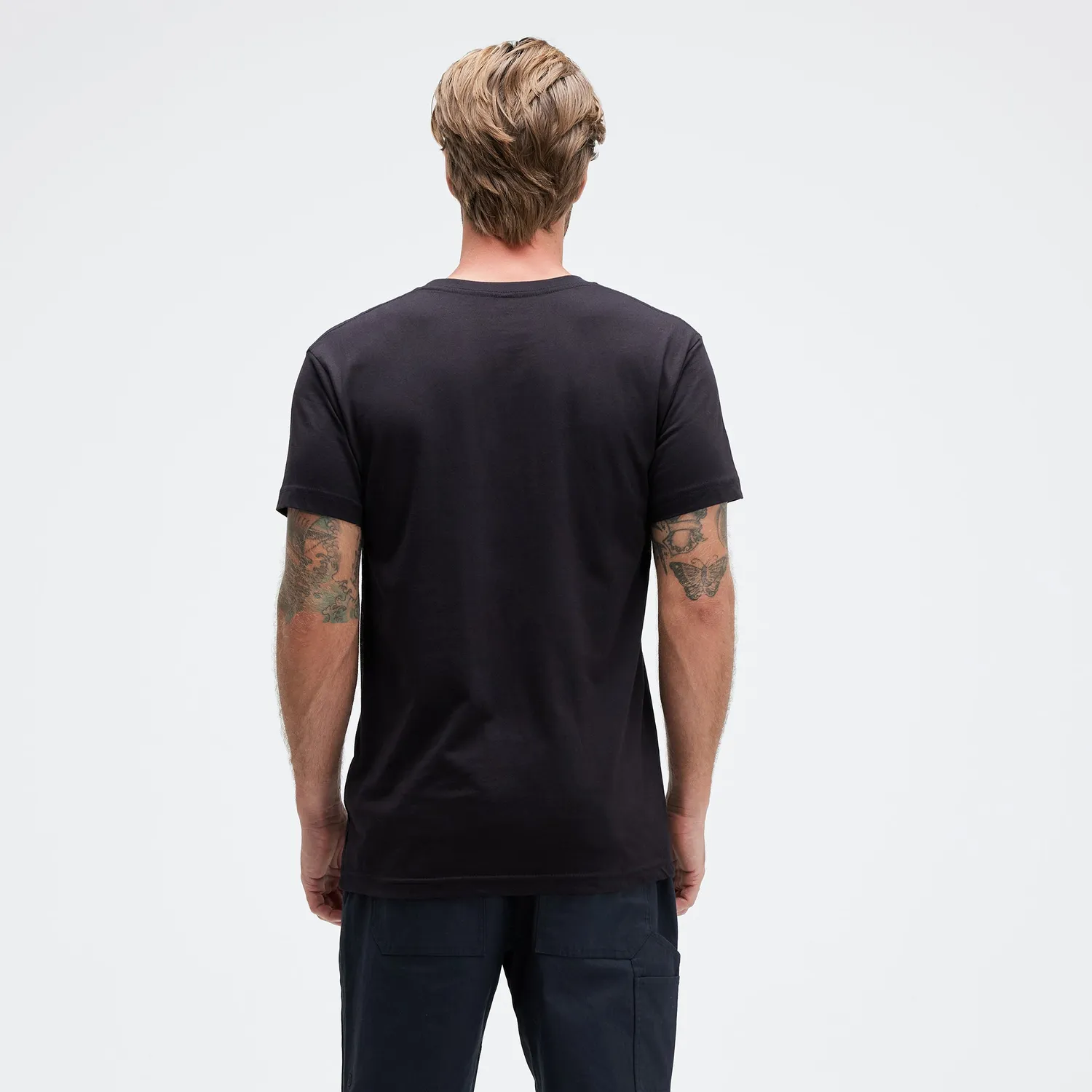 Stance Bolted t-shirt sort kæmmet bomuld