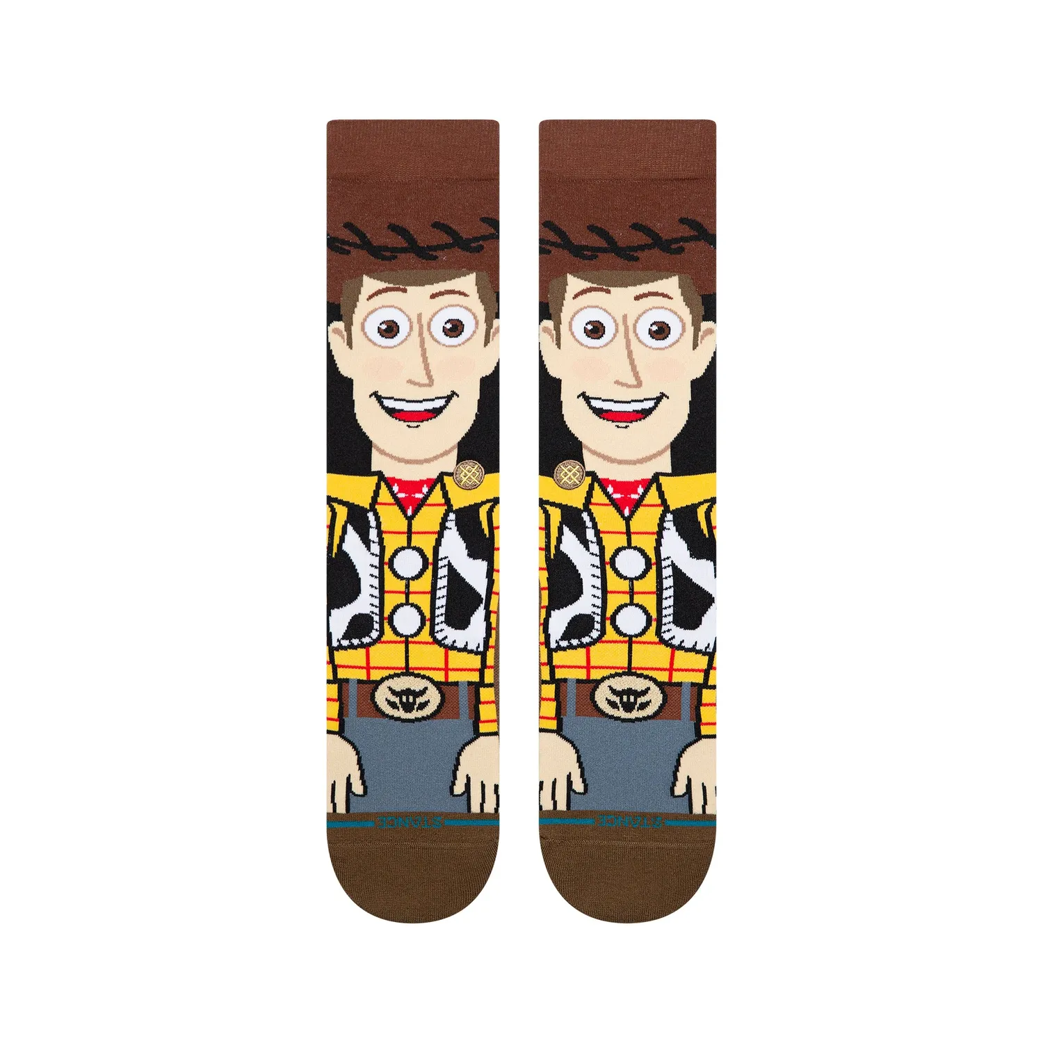 Stance Woody crew strømper brun Toy Story bomuld