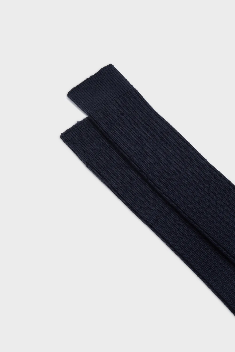 Bresciani Essentials Teo herre uldsokker blå kraftig