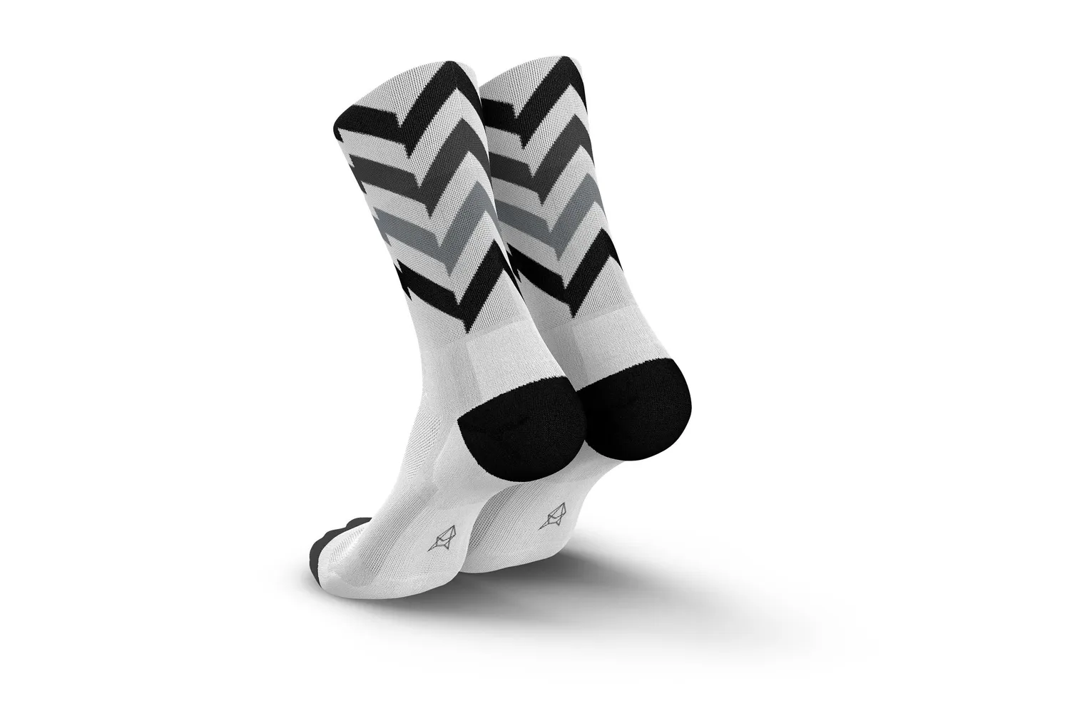 Incylence Ultralight Waves løbestrømper hvid