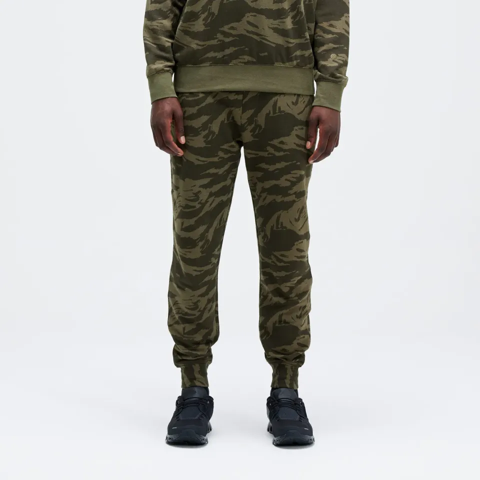 Stance Shelter jogger green camo blød fleece