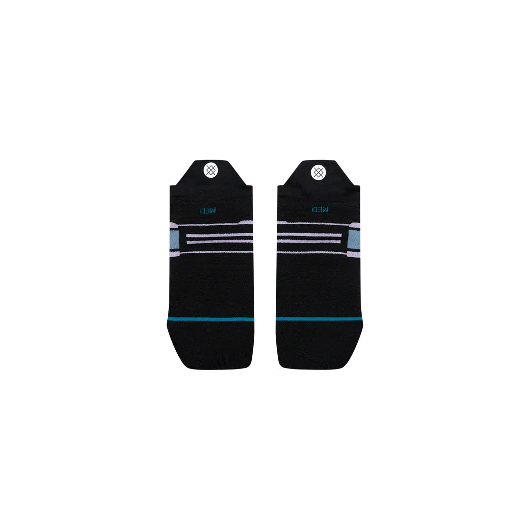 Stance Striped Light Tab løbestrømper sort lette