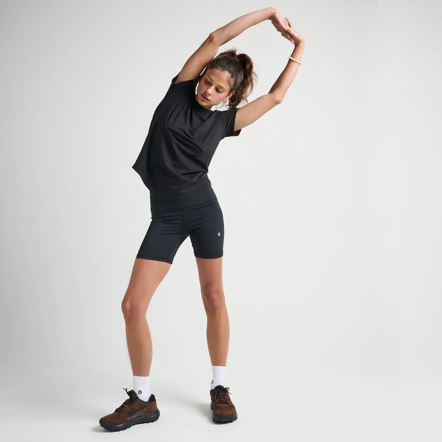 Stance Happenings cykelshorts dame sort nylon
