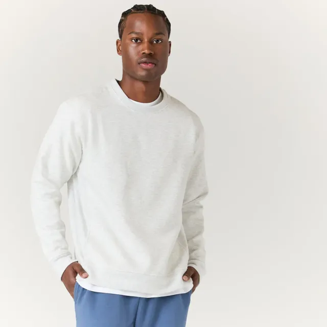 Stance Aura Crew sweatshirt grå relaxed fit