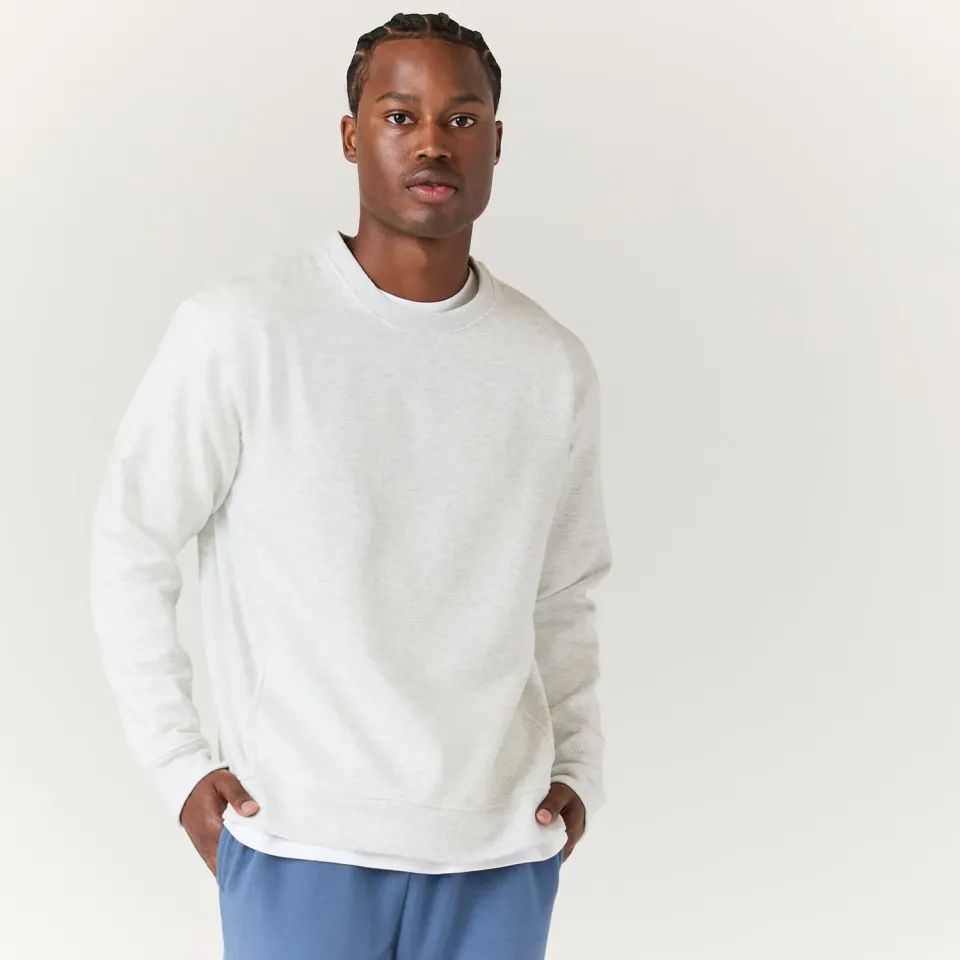 Stance Aura Crew sweatshirt grå relaxed fit