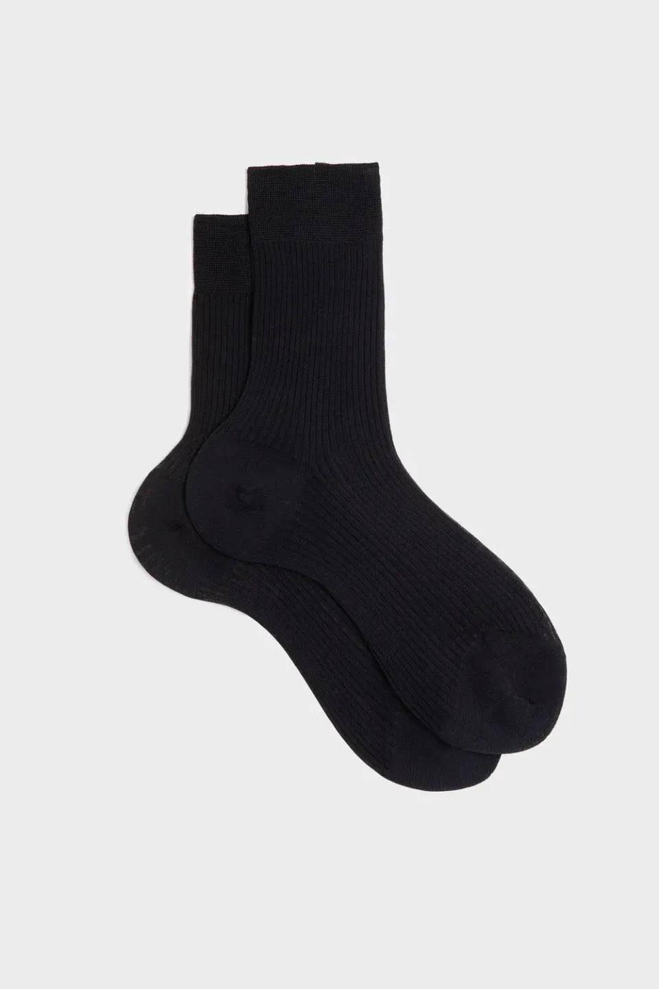 Bresciani Gaia strømper navy bomuld