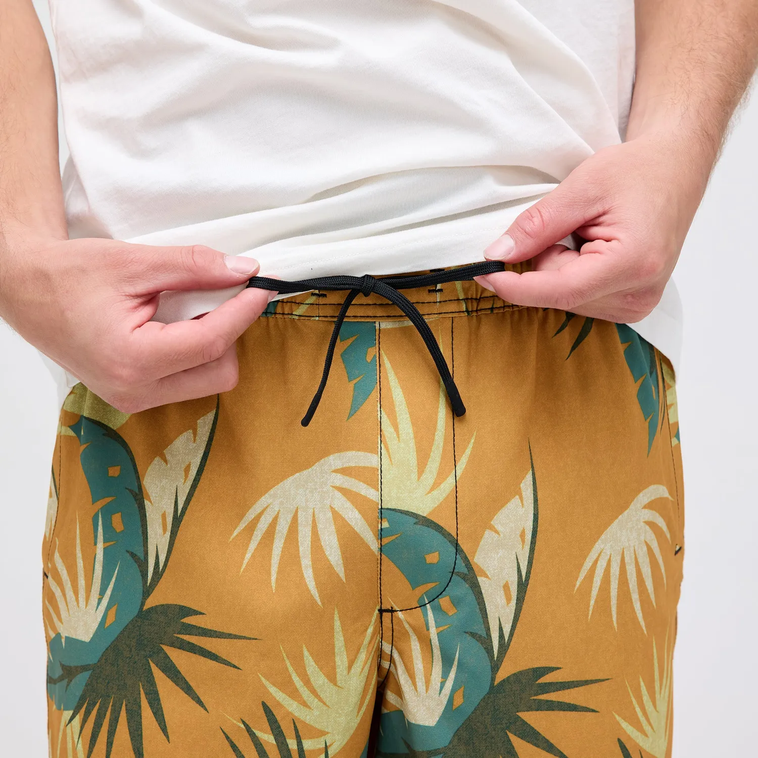 Stance Complex Hybrid 7" shorts Gold Fade strækbare