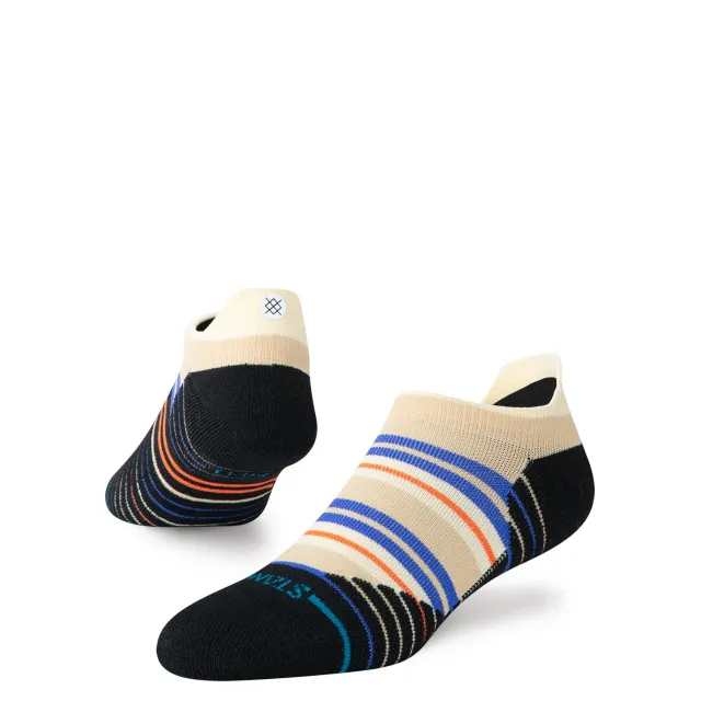 Stance Lennon Mid Tab løbestrømper oatmeal let