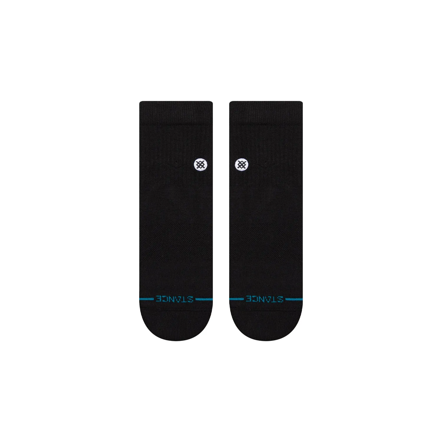 Stance Icon Quarter sokker sort klassisk