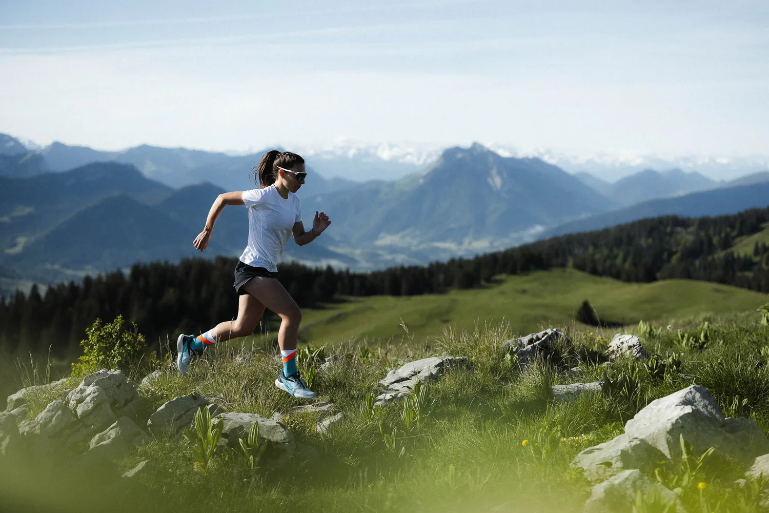 Incylence Trail Summits Cascade trailstrømper polstret insekt