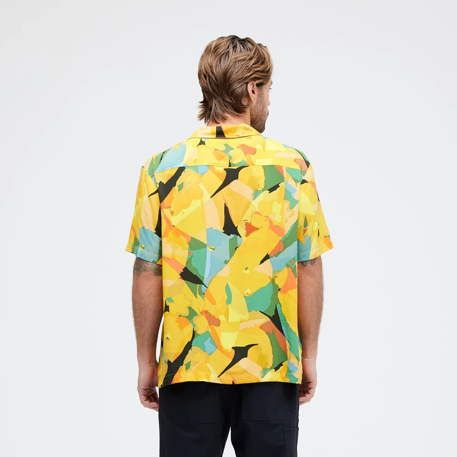 Stance Yoto Button Up T-shirt Tropical – let pasform