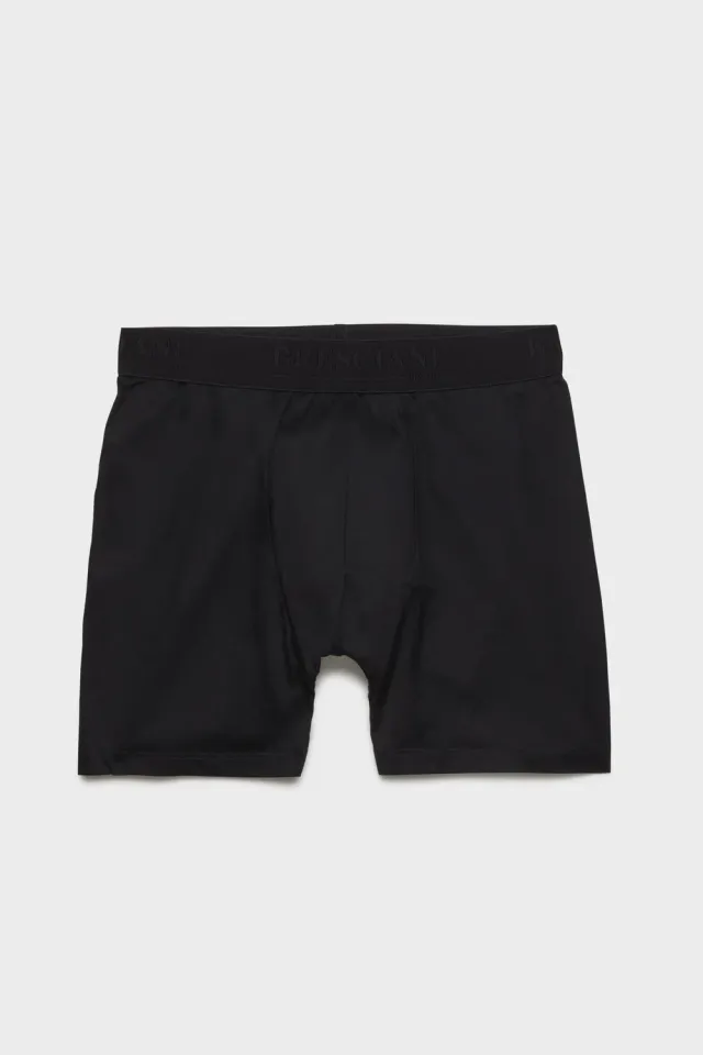 Bresciani Boxer Aderente boksershorts sort bomuld