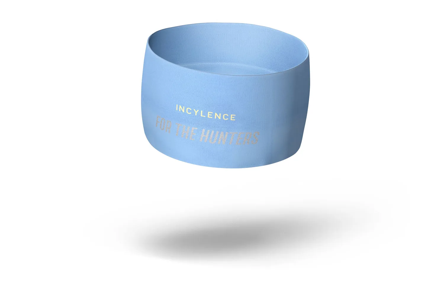 Incylence Headband V1 Sky Blue Yellow pandebånd bredt